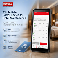 Dispositif de patrouille mobile A13 pour l'entretien des hôtels avec formulaires numériques et documentation photo pour les contrôles de chambres