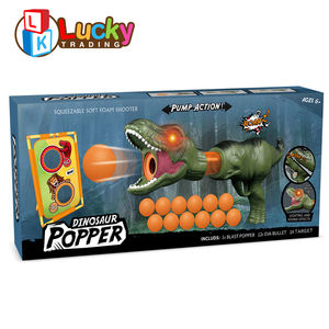 Pistola ad aria compressa per ragazzi con proiettili in schiuma EVA, 2 pezzi, con bersaglio da tiro in piedi - Product Image 4