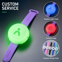 Bracelets LED RGB DMX512 étanches de haute qualité avec télécommande pour spectacles en stade et défilés nocturnes - Direct Usine