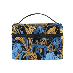 Hot Sale <b>Makeup</b> Case Fashion Cosmetics Organizer Storage <b>Box</b> for Women Make up Bag Customs logo for Sale - Product Image 1