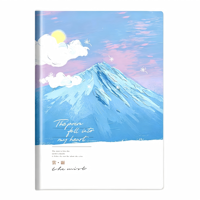 Carnet de notes A4 80g avec couverture en caoutchouc épaissie, bloc-notes de mémos, carnet de bureau simple et de haute qualité pour étudiants, papeterie en gros