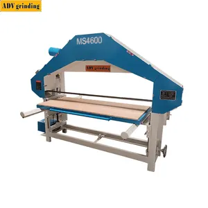 Manual Aluminum Stainless Steel Metal Belt Grinder Sanding Machine Hardware Surface Polishing Machine For Metal