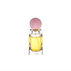 Excellent Quality Delacroix 50ml <strong>5cl</strong> Transparent Glass Perfume <strong>Bottle</strong> with Shiny Sliver Aluminum-overcap - Product Image 5