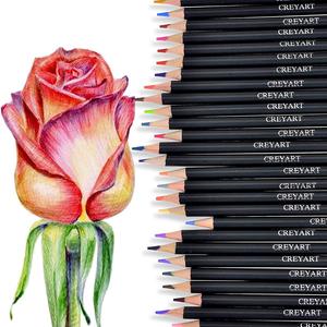 Matite da colorare con anima morbida di 120 qualità per adulti organizzate in scatola di latta di presentazione 120 forniture artistiche colorate per <span class=keywords><strong>coloristi</strong></span> - Product Image 6