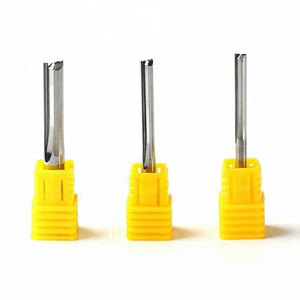6mm rắn cacbua endmill sáo thẳng Bộ định tuyến bit cho chế biến gỗ <span class=keywords><strong>CNC</strong></span> nhựa MDF nhôm - Product Image 2