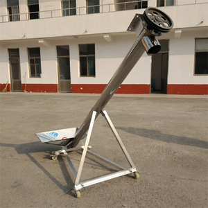 Transportador Espiral Inclinado de 5.5 Kw con Velocidad Ajustable para Uso en Fábricas de Alimentos y Bebidas, Fácil de Limpiar - Product Image 4
