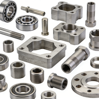 Pièces usinées CNC 5 axes sur mesure OEM en aluminium anodisé, acier inoxydable et laiton de haute précision