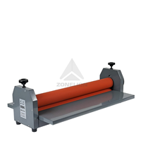 Équipement de laminage manuel à rouleaux de 650 mm pour autocollants en vinyle et affiches, laminateur à froid