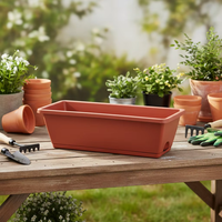 Grand pot carré hollandais à suspendre au mur, design écologique, plastique PP durable pour plantes de jardin, fleurs de style américain