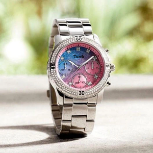 <span class=keywords><strong>Reloj</strong></span> de Lujo para <span class=keywords><strong>Mujer</strong></span>, Elegante y Ejecutivo, Movimiento de Cuarzo, Caja de Acero Inoxidable, Correa de Acero Inoxidable, Puntero de Diamantes de Alta Calidad, Estilo Diver - Product Image 4