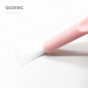 Mini brosse manuelle multifonctionnelle rose pour le nettoyage des ports de téléphone, brosse à poils en nylon pour les trous, nouvelles idées de produits ménagers 2023 - Product Image 6