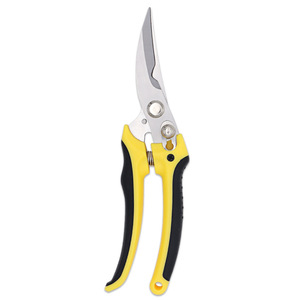 Lu Ban's Work Bypass Pruning Shears Stainless Steel Yellow Handle Garden Tool For Fruit Tree Branch Cutting - Product Image 4