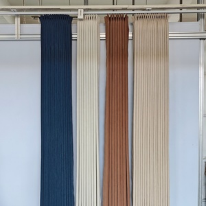 Cortinas Opacas de Tela Chenille Modernas YCSP, Cortinas Plisadas de Color Puro, Decoración de Ventanas para Oficina, Sala de Estar y Dormitorio - Product Image 3