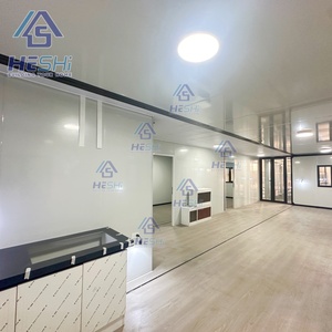 Maison mobile pliable sur mesure de 40 pieds, villa préfabriquée de 20/40 pieds à deux chambres, conteneur extensible - Product Image 3