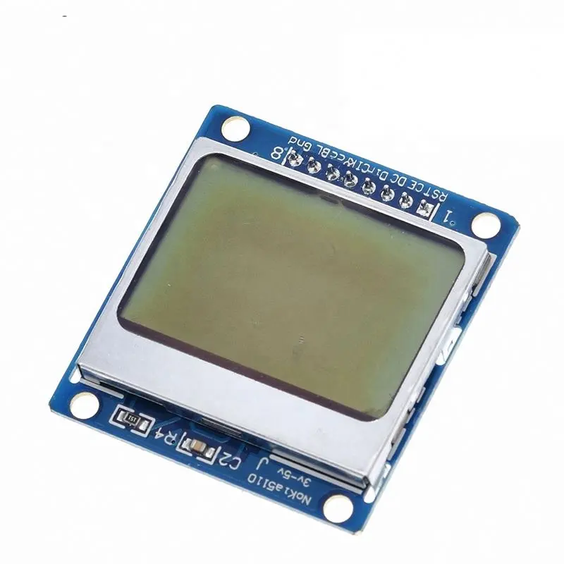 Seekec Lcd Module Display Monitor Blauwe Achtergrondverlichting Adapter Pcb 84X84 Lcd5110 <span class=keywords><strong>Blauw</strong></span>