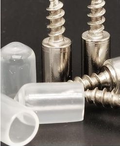 Стеклянный держатель винтовой полки с держателем для самонарезающих винтов для книжного шкафа - Product Image 5