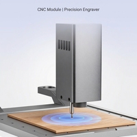 Machine de gravure laser 3D A1C avec positionnement visuel IA, machine de marquage et de découpe de bureau fermée 5W 220V, garantie 1 an