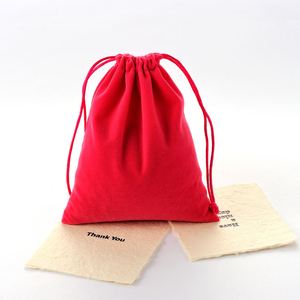 PackSecret - Bolsa de Terciopelo Personalizada con Cordón, para Regalo de Joyería, con Logotipo Impreso, Nueva Llegada - Product Image 3