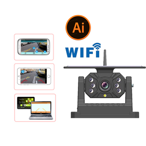 Batería magnética incorporada APP 1080P SOLAR BSD WiFi cámara de respaldo compatible con teléfono IOS y ANDROID para Vista trasera, tomar fotos y videos - Product Image 3