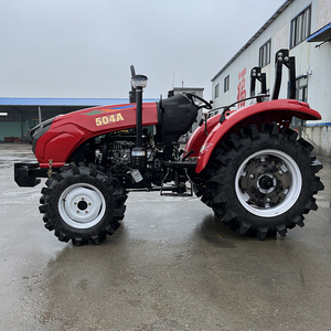 中国热销农用4X4轮式四轮驱动50HP 60HP 70HP 80HP 90HP 100HP拖拉机 前置装载机农用拖拉机价格 花园拖拉机 - Product Image 1