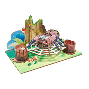 Rompecabezas de Madera <span class=keywords><strong>3D</strong></span> de Araña Wincent, Diorama de Insecto de Fantasía, Kit de Manualidades, Juguete Educativo STEM, Decoración de Naturaleza para Niños y Adultos, Regalo - Product Image 1