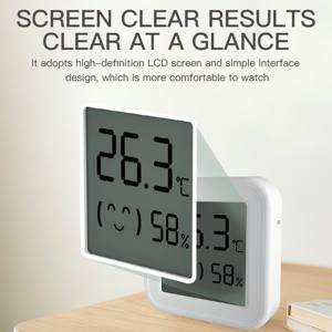 Sensor de Temperatura y Humedad Zigbee 3.0 con Pantalla OLED y Barra de Batería para Uso en Interiores, Exteriores, Garajes, Autocaravanas y Automóviles, Compatible con la Aplicación EWELINK/TUYA - Product Image 5