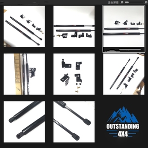 <span class=keywords><strong>Kit</strong></span> d'amortisseurs de capot avant pour Toyota Hilux Vigo 2005-2014, vérins à gaz de levage, installation <span class=keywords><strong>sans</strong></span> perçage par vis - 1 paire - Product Image 6