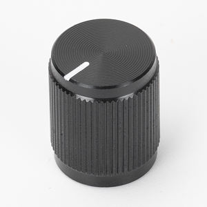 Perilla de Pedal de Efectos de Guitarra de Aluminio Anodizado, Perilla de <span class=keywords><strong>Potenciómetro</strong></span> de Metal Negra, Perilla de Repuesto Duradera para <span class=keywords><strong>Pedales</strong></span> de Guitarra y Amplificadores - Product Image 2