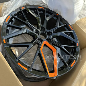 XLモノブロック鍛造合金車ホイール17 18 19 20 21 22 23インチ5x112 5x114.3 5x120深凹型カスタムアルミ合金ホイールリム - Product Image 6