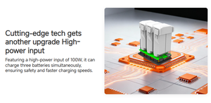 LKTOP - Centro de Carga Bidireccional de 65 W para <span class=keywords><strong>DJI</strong></span> <span class=keywords><strong>Mini</strong></span> <span class=keywords><strong>4</strong></span> <span class=keywords><strong>Pro</strong></span> / Serie <span class=keywords><strong>Mini</strong></span> <span class=keywords><strong>3</strong></span>, Cargador Rápido, Banco de Energía Portátil - Product Image 3