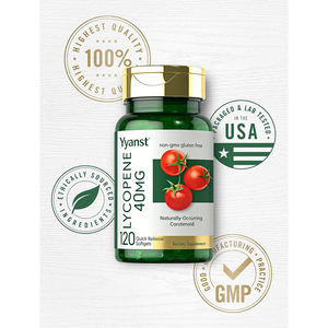 Cápsulas de licopeno de marca privada de alta calidad, antioxidante, antienvejecimiento, apoyo para la salud cardiovascular, mejora la inmunidad - Product Image 3