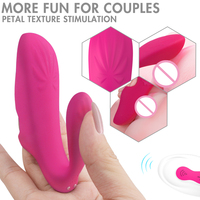 Vibrateur miniature à double moteur avec télécommande S-hande, pour clitoris et anus, pour femmes, couples adultes.