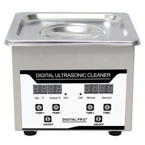 ZC-013D เครื่องทำความสะอาดอัลตราโซนิก เครื่องทำความสะอาดแบบดิจิตอล ชนิดตั้งโต๊ะ 1.3 ลิตร สแตนเลส ควบคุมอุณหภูมิ RT-80 - Product Image 1