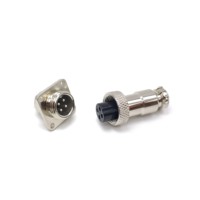 Vente d'usine GX12 RS765 Prise mâle carrée Prise femelle 2 3 4 5 6 7 broches Connecteur électrique circulaire M12