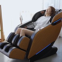 GUOHENG AI Smart Heat Recliner Thai Stretch Robot Hand SL Track Zero Gravity Shiatsu Chaise électrique de massage complet du corps 4d 2024