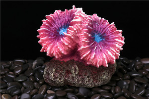 Juego de decoración de Acuario, decoración de paisaje de pecera, flor colorida, simulación de <span class=keywords><strong>cerebro</strong></span>, resina, adorno de <span class=keywords><strong>Coral</strong></span>, simulación de <span class=keywords><strong>Coral</strong></span> - Product Image 3