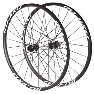 RUJIXU jeu de roues ultraléger <span class=keywords><strong>VTT</strong></span> moyeu en fibre de carbone celeric 26/27.5/<span class=keywords><strong>29</strong></span> pouces frein à disque roues en alliage d'aluminium - Product Image 1
