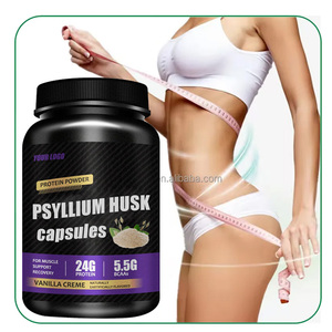 Ausreson kapsul organik 500mg <span class=keywords><strong>Psyllium</strong></span> suplemen serat makanan kapsul sekam <span class=keywords><strong>Psyllium</strong></span> - Product Image 1
