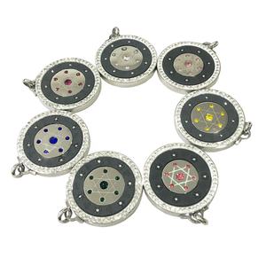 Nouveau collier pendentif en cristal de style japonais, coloré, science quantique avec charme d'énergie positive - Product Image 6