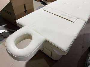 Lit de lavage capillaire inclinable pour salon de beauté, spa capillaire et massage thaïlandais - Product Image 6