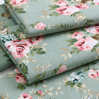 Stok 10 oz katun polos kasar kain kanvas tenun teknik cetak katun poliester untuk tas bunga tanaman 260gsm Combed Boys