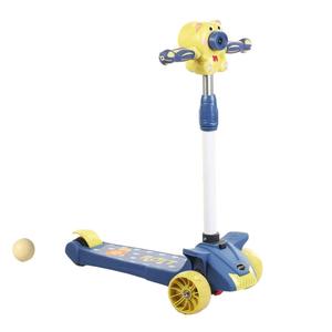 2-in-1Bubble Kids <span class=keywords><strong>Kick</strong></span> <span class=keywords><strong>Scooter</strong></span> manubri in altezza regolabile e sedile rimovibile 3 LED ruote illuminate e ponte antiscivolo