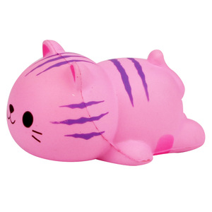 Pu Foam Slow <b>Rebound</b> Cartoon Round Ears Cat Fidget Toy Gift For Kids 2 To 4 Years Unisex - Product Image 2