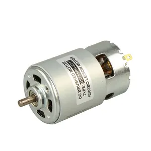 Yüksek rpm hız yüksek tork elektrik rs755 dc 24v için 12v motor matkap güç araçları