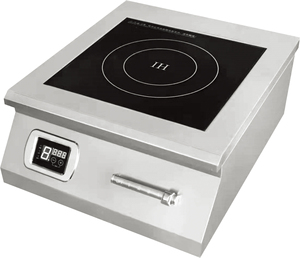 Cuisinière à induction plate commerciale 8KW avec commande à interrupteur magnétique pour machines de cuisine AM-CD801 - Product Image 1