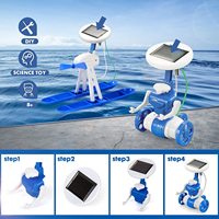 6 en 1 kit solaire éducatif bricolage tige robotique Kit énergie solaire Science expérience jouets pour l'école