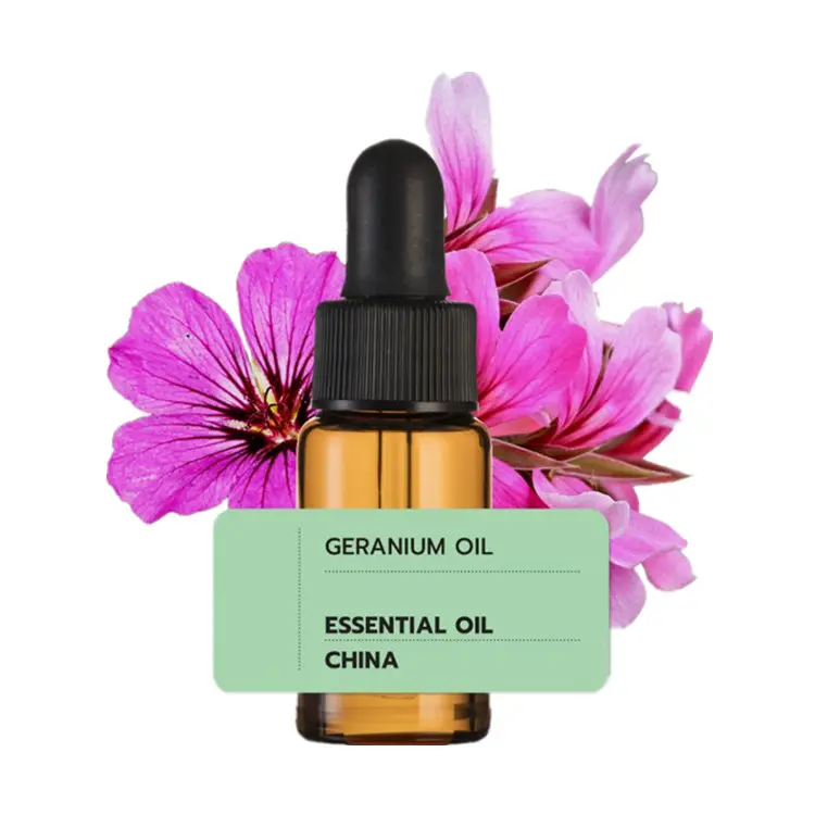 Wholesale Bulk Natural Pure Geranium Essential Oil for Skin Care/Aromatherapy/Diffuser