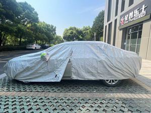 6 Layers Silver All Weather Protection Car Cover Windproof Snow Proof Outdoor Car Cover for <strong>Jeep</strong> <strong>Wrangler</strong> - Product Image 6