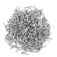 Clous pour tuiles en acier, à tête large, pour toiture, clous pour feutre, fixation sécurisée des tuiles, directement du fabricant