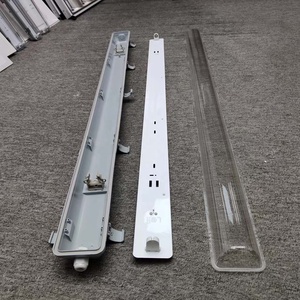 IP65 chống bụi tri-proof ABS + PC đôi ống dẫn hội thảo đèn cho kho 4ft/5ft 9W-60W treo & bề mặt gắn kết - Product Image 4